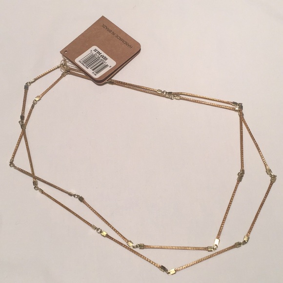 Art da Terra "Golden Grass" Brazilian Necklace - Picture 5 of 5